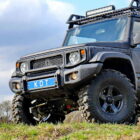 Передний силовой бампер со скрытой установкой лебедки - Suzuki Jimny, под проект HUSKY - Силовые бамперы - SUZUKI - Suzuki Jimny