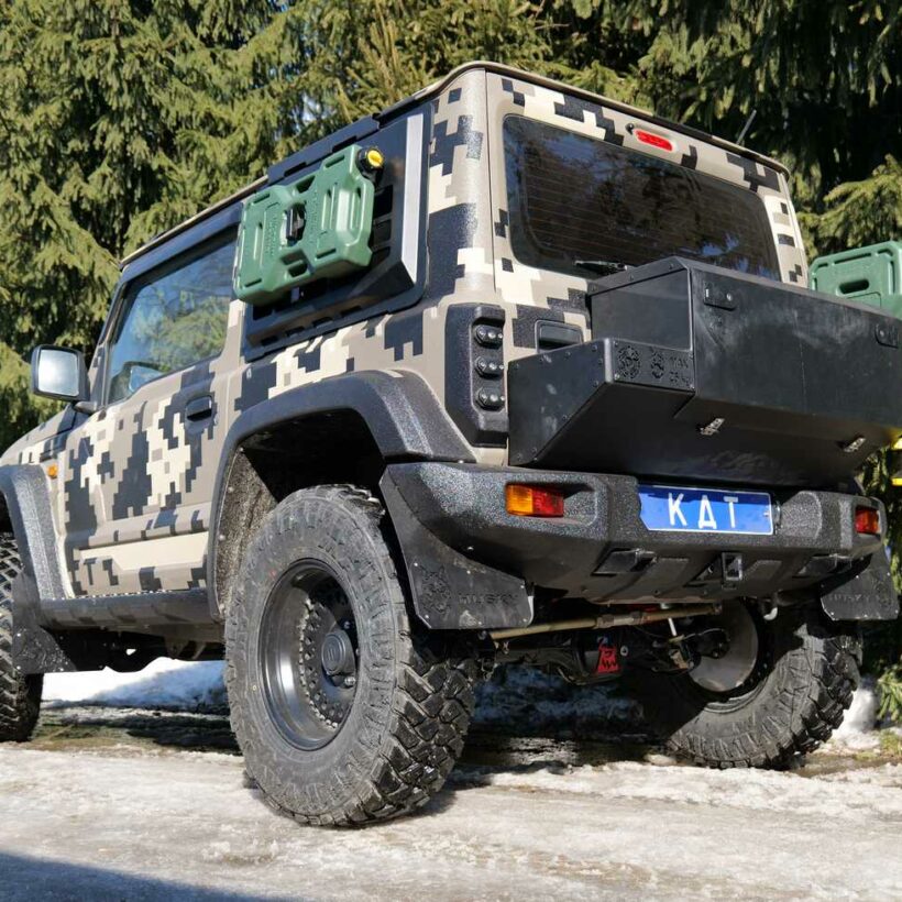 Задний силовой бампер - Suzuki Jimny - Силовые бамперы - SUZUKI - Suzuki Jimny