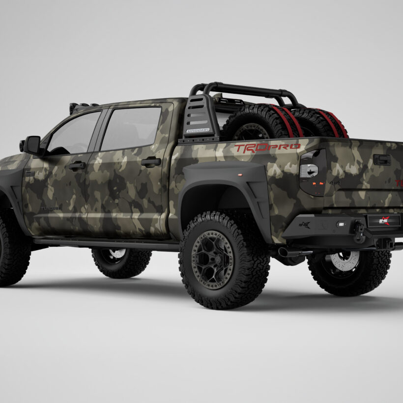 Бампер силовой задний BMS URBAN для Тойота Тундра 2014-2021 - Силовые бамперы - TOYOTA - Toyota Tundra