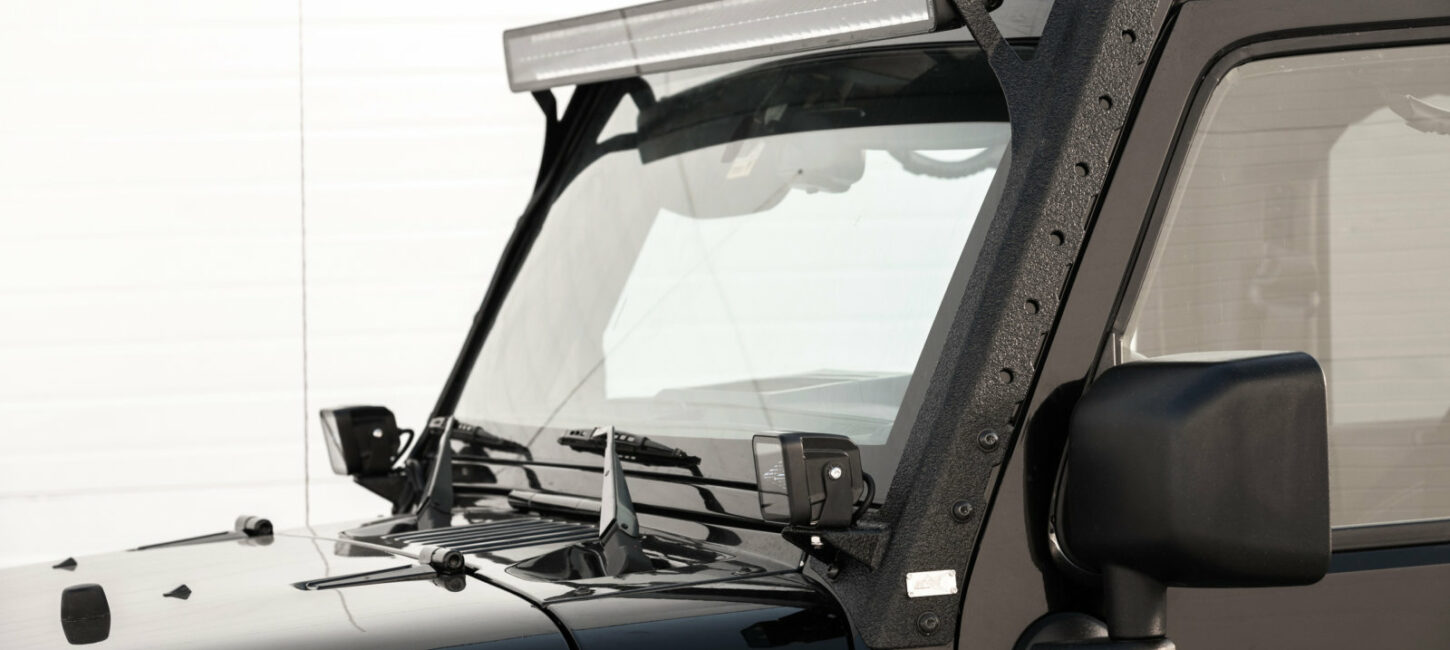Кронштейны крепления светодиодной балки для Jeep Wrangler JK - Экстерьер - JEEP - Jeep Wrangler