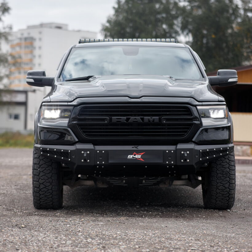 Бампер силовой передний BMS PRO-Line для Додж РАМ 1500 2024-2025 - Силовые бамперы - DODGE - Dodge Ram