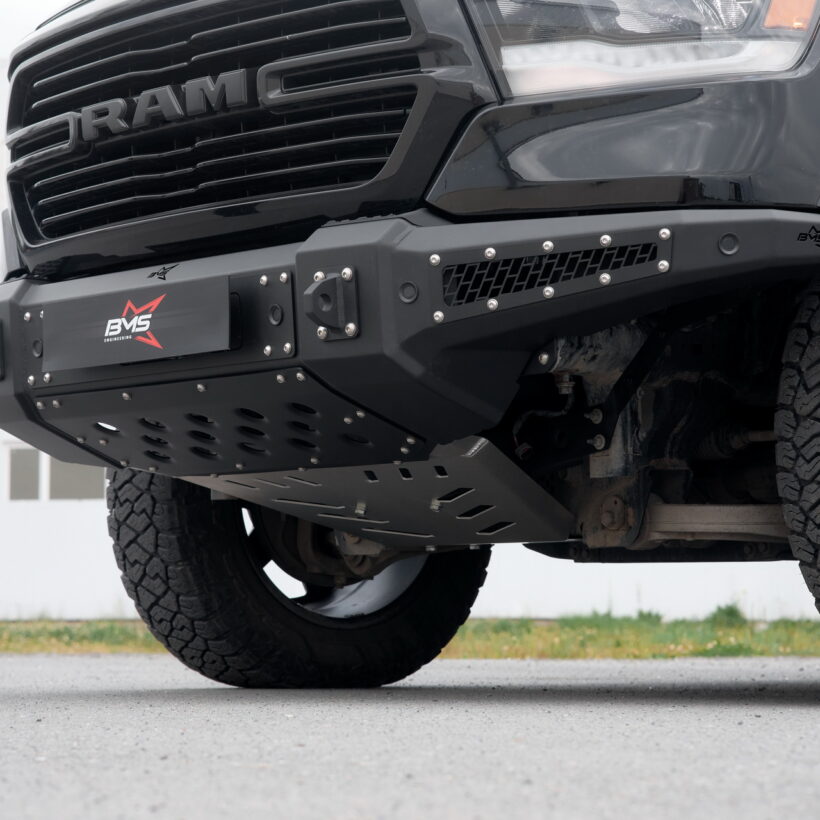 Бампер силовой передний BMS PRO-Line для Додж РАМ 1500 2024-2025 - Силовые бамперы - DODGE - Dodge Ram
