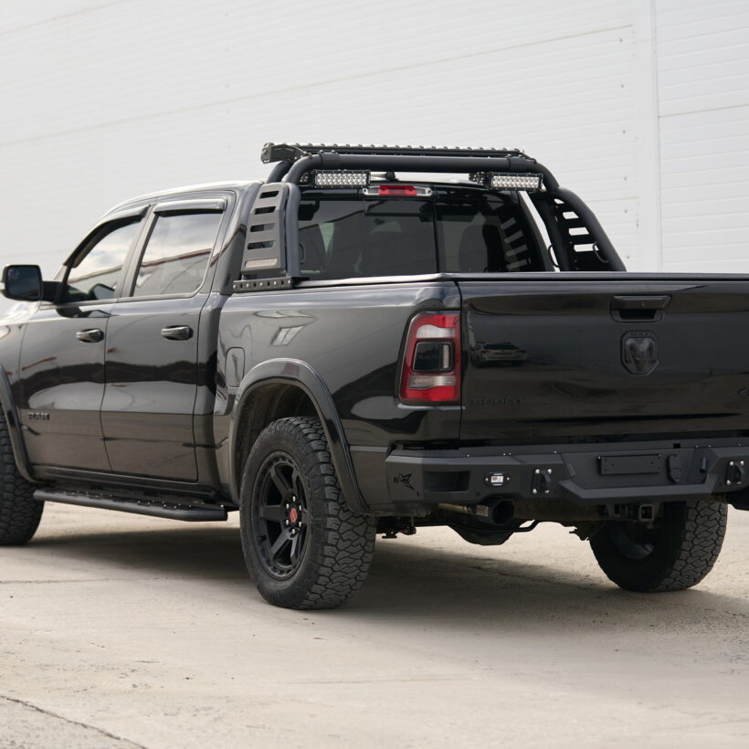 Бампер силовой задний BMS PRO-Line для Додж Рам 1500 2019-2024 - Силовые бамперы - DODGE - Dodge Ram