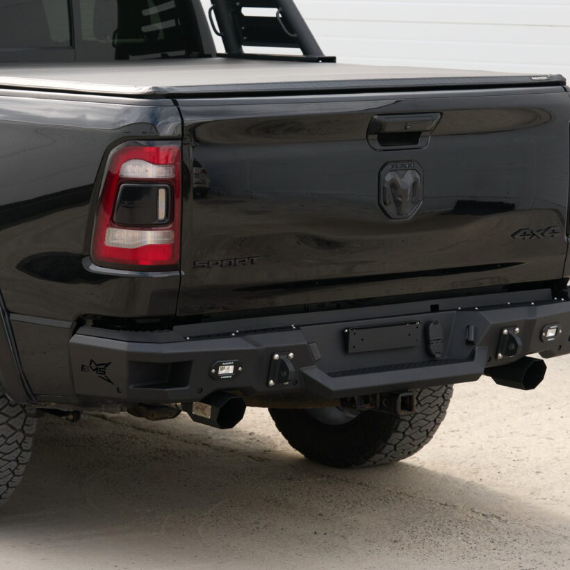 Бампер силовой задний BMS PRO-Line для Додж Рам 1500 2019-2024 - Силовые бамперы - DODGE - Dodge Ram