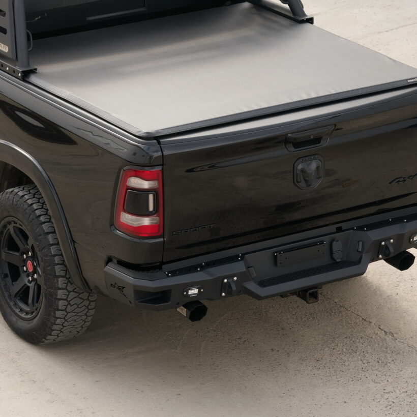 Бампер силовой задний BMS PRO-Line для Додж Рам 1500 2019-2024 - Силовые бамперы - DODGE - Dodge Ram