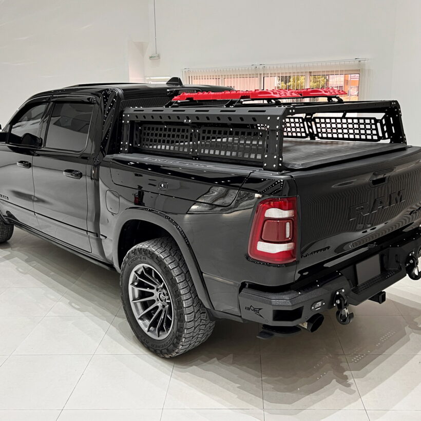 Бампер силовой задний BMS PRO-Line для Додж Рам 1500 2019-2024 - Силовые бамперы - DODGE - Dodge Ram