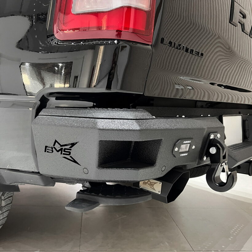 Бампер силовой задний BMS PRO-Line для Додж Рам 1500 2019-2024 - Силовые бамперы - DODGE - Dodge Ram