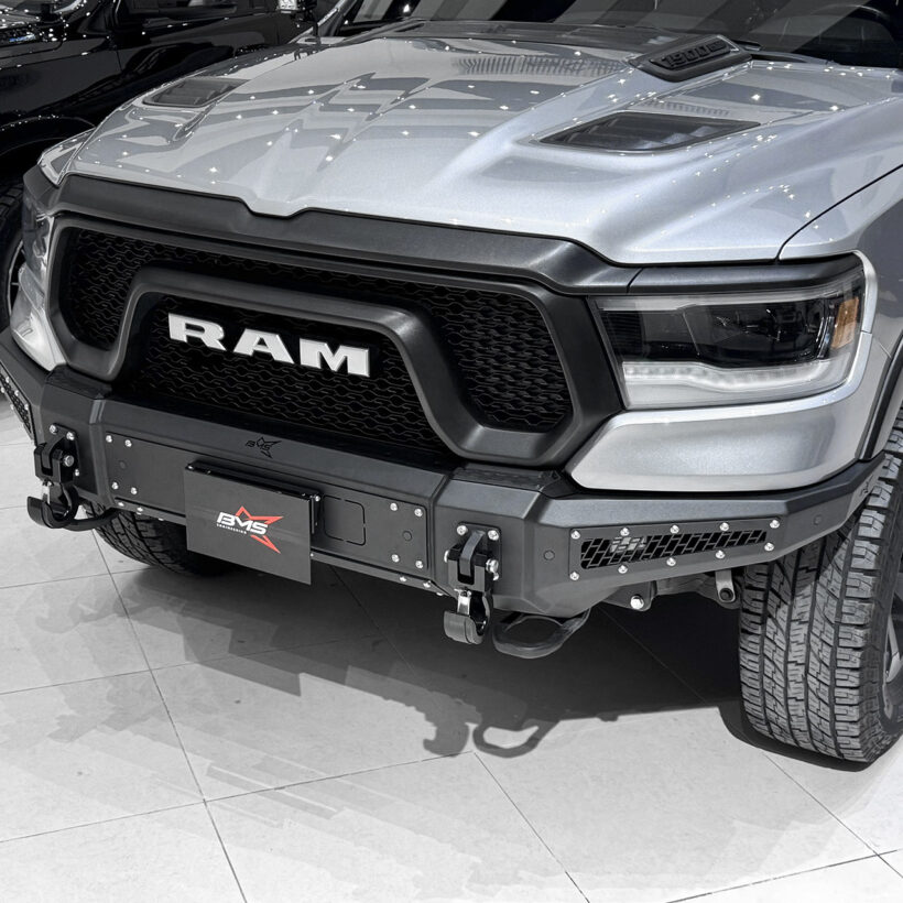 Бампер силовой передний BMS PRO-Line для Додж Рам 1500 Rebel 2019-2024 - Силовые бамперы - DODGE - Dodge Ram