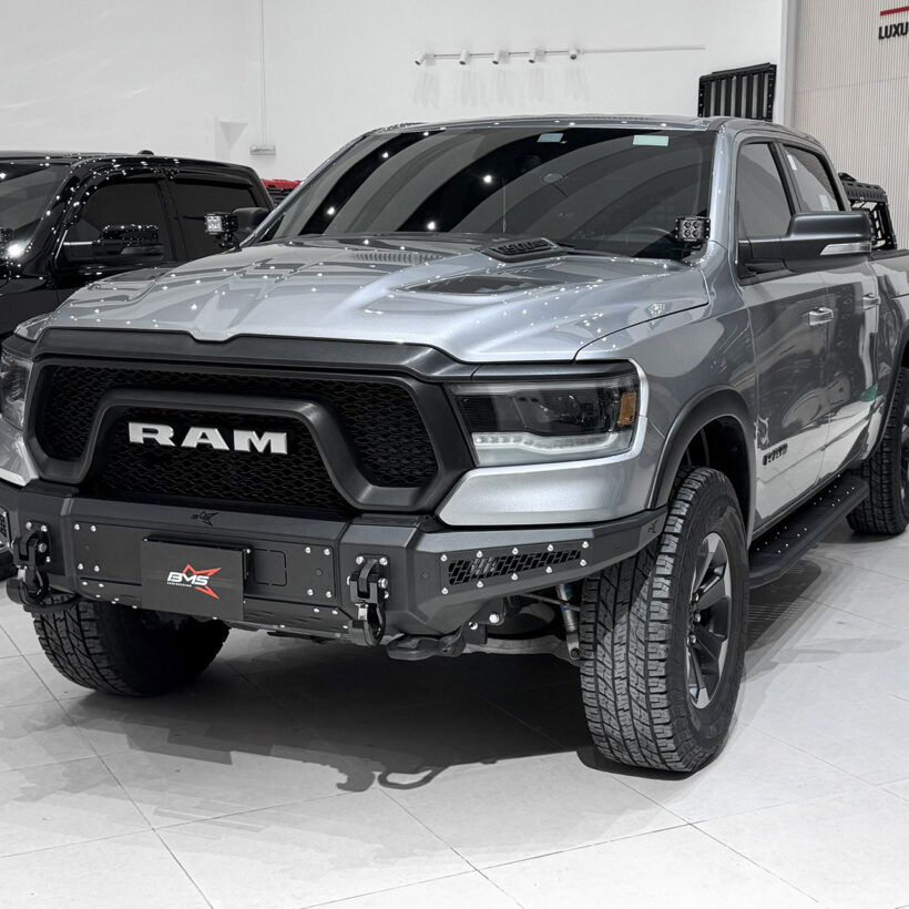 Бампер силовой передний BMS PRO-Line для Додж Рам 1500 Rebel 2019-2024 - Силовые бамперы - DODGE - Dodge Ram