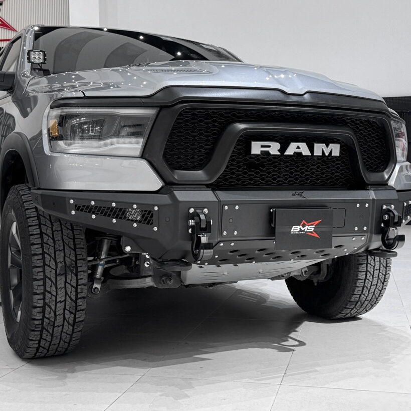 Бампер силовой передний BMS PRO-Line для Додж Рам 1500 Rebel 2019-2024 - Силовые бамперы - DODGE - Dodge Ram