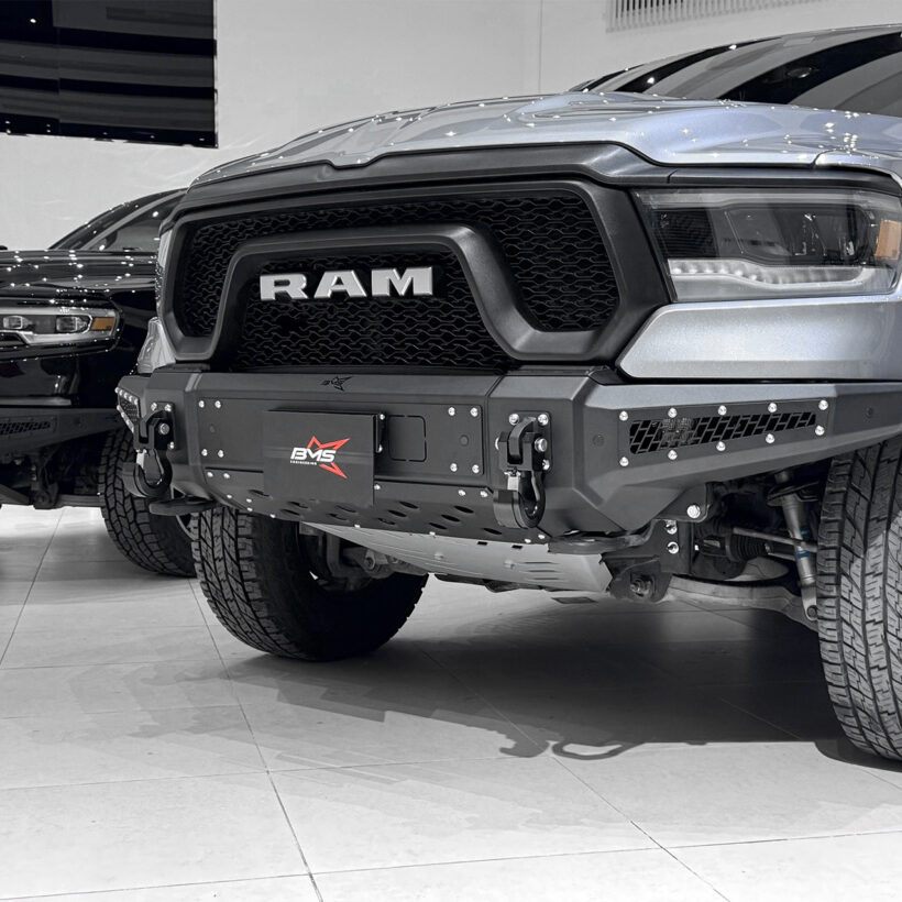 Бампер силовой передний BMS PRO-Line для Додж Рам 1500 Rebel 2019-2024 - Силовые бамперы - DODGE - Dodge Ram