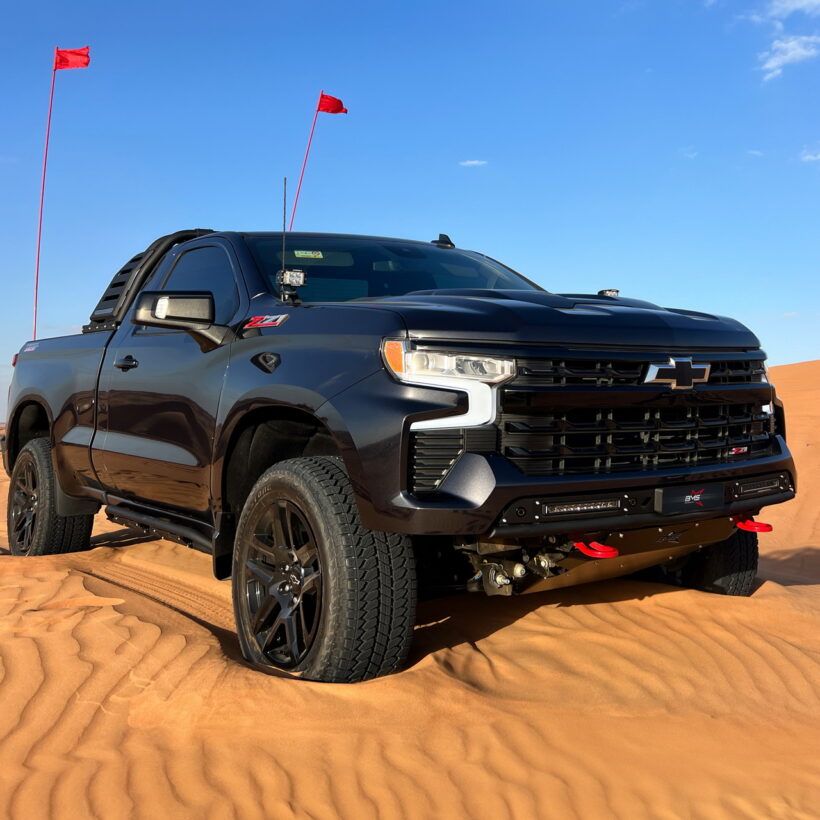 Бампер силовой передний BMS SPORT для Chevrolet Silverado 2022-2024 - Силовые бамперы - CHEVROLET