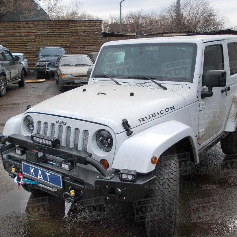 Передний силовой бампер алюминиевый - Jeep Wrangler - Силовые бамперы - JEEP - Jeep Wrangler