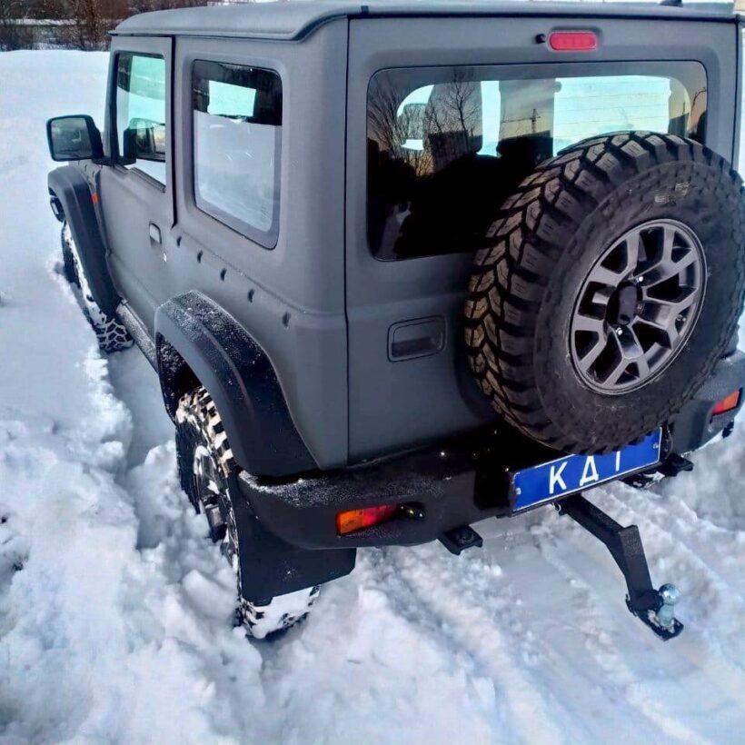 Задний силовой бампер - Suzuki Jimny - Силовые бамперы - SUZUKI - Suzuki Jimny