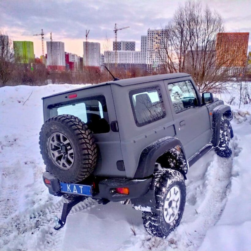 Задний силовой бампер - Suzuki Jimny - Силовые бамперы - SUZUKI - Suzuki Jimny