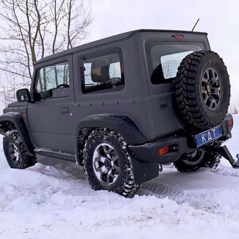 Задний силовой бампер - Suzuki Jimny - Силовые бамперы - SUZUKI - Suzuki Jimny