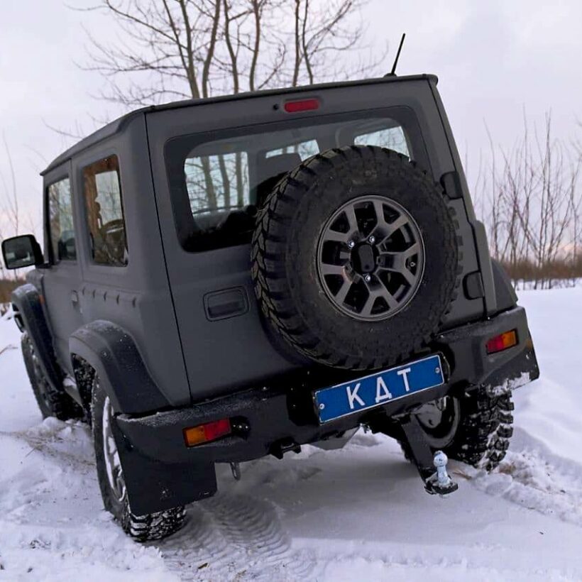 Задний силовой бампер - Suzuki Jimny - Силовые бамперы - SUZUKI - Suzuki Jimny