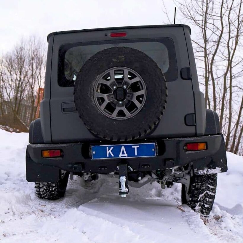 Задний силовой бампер - Suzuki Jimny - Силовые бамперы - SUZUKI - Suzuki Jimny