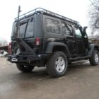 Задний силовой бампер из 430й нержавеющей стали - Jeep Wrangler - Силовые бамперы - JEEP - Jeep Wrangler