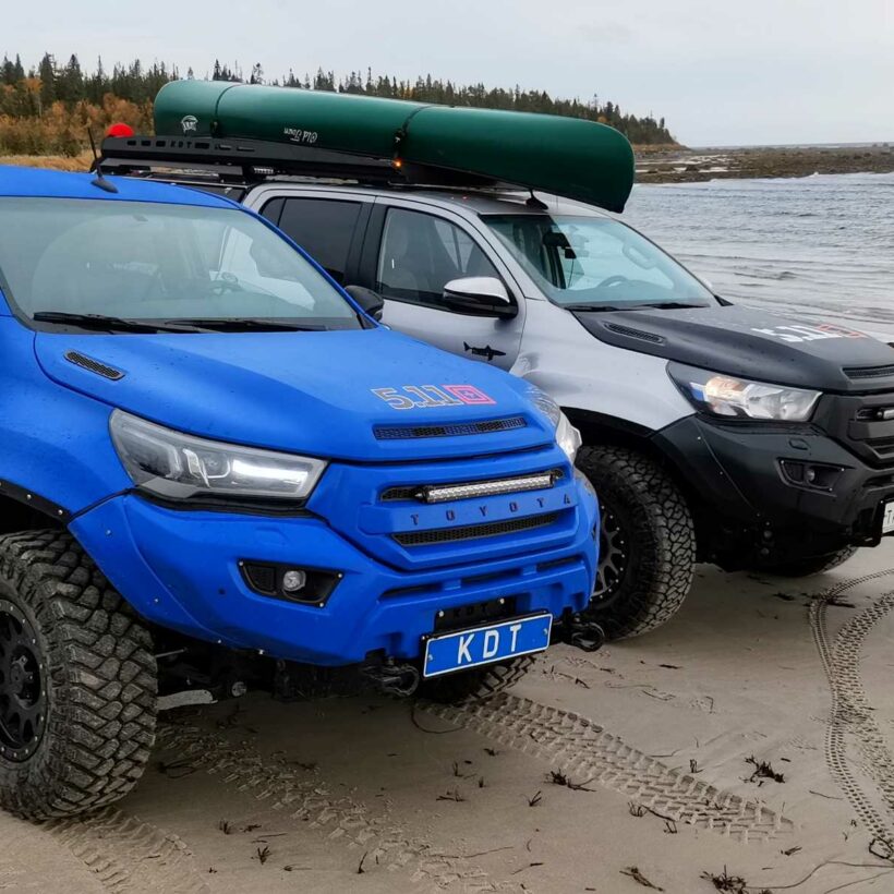 Передний бампер усиленный композитный с местом под лебедку для Toyota HILUX - Силовые бамперы - TOYOTA - Toyota Hilux