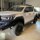 Передний бампер усиленный композитный с местом под лебедку для Toyota HILUX - Силовые бамперы - TOYOTA - Toyota Hilux