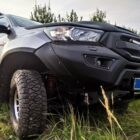 Передний бампер усиленный композитный с местом под лебедку для Toyota HILUX - Силовые бамперы - TOYOTA - Toyota Hilux