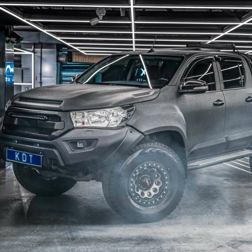 Передний бампер усиленный композитный с местом под лебедку для Toyota HILUX - Силовые бамперы - TOYOTA - Toyota Hilux