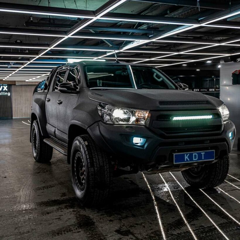 Передний бампер усиленный композитный с местом под лебедку для Toyota HILUX - Силовые бамперы - TOYOTA - Toyota Hilux