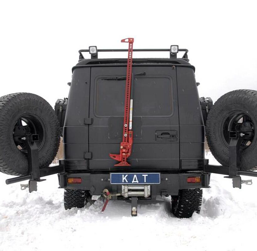 Задний силовой бампер из 430й нержавеющей стали - Mercedes-Benz G-класс арт.1802 - Силовые бамперы - MERCEDES-BENZ - Mercedes-Benz G-Class