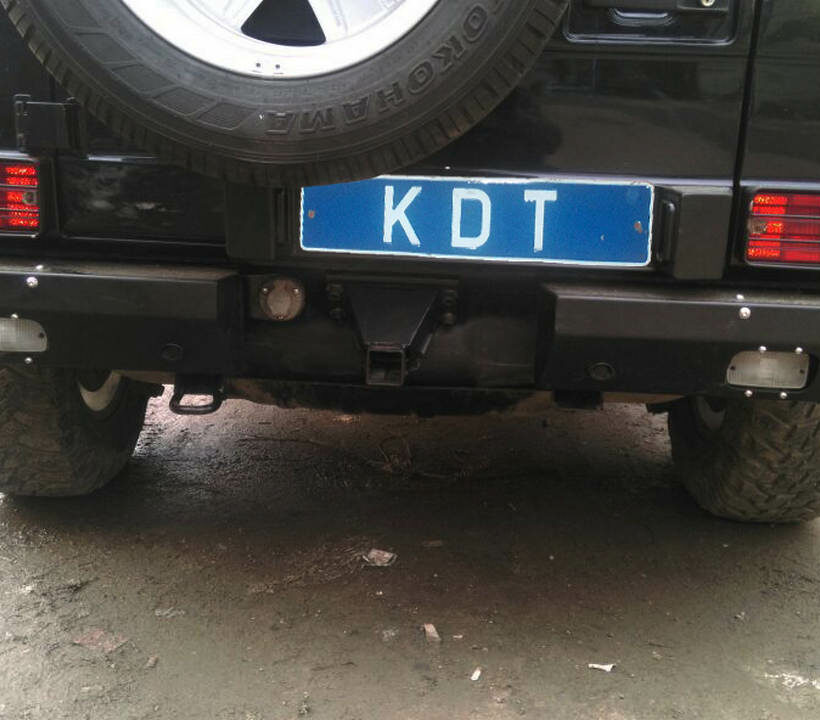 Задний силовой бампер из 430й нержавеющей стали - Mercedes-Benz G-класс арт.18021 - Силовые бамперы - MERCEDES-BENZ - Mercedes-Benz G-Class