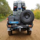 Задний силовой бампер из 430й нержавеющей стали - Nissan NP-300 - Силовые бамперы - NISSAN - Nissan NP300
