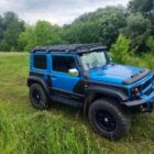 Передний силовой бампер со скрытой установкой лебедки - Suzuki Jimny, под проект HUSKY - Силовые бамперы - SUZUKI - Suzuki Jimny