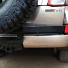 Калитка РИФ с фаркопом в штатный задний бампер Toyota Land Cruiser 200 2008-2015 под штатное колесо, с подсветкой номера - Экстерьер - TOYOTA - Toyota Land Cruiser