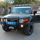 Передний силовой бампер со съемным кенгурином алюминиевый - Toyota FJ Cruiser. - Силовые бамперы - TOYOTA - Toyota FJ Cruiser