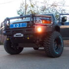 Передний силовой бампер со съемным кенгурином алюминиевый - Toyota FJ Cruiser. - Силовые бамперы - TOYOTA - Toyota FJ Cruiser