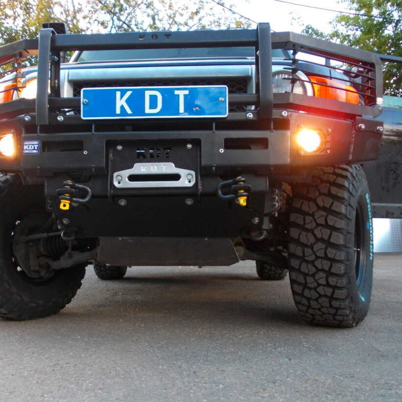 Передний силовой бампер со съемным кенгурином алюминиевый - Toyota FJ Cruiser. - Силовые бамперы - TOYOTA - Toyota FJ Cruiser