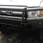 Передний силовой бампер с кенгурином алюминиевый - Toyota Land Cruiser 70 серия - Силовые бамперы - TOYOTA - Toyota Land Cruiser