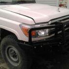 Передний силовой бампер с кенгурином алюминиевый - Toyota Land Cruiser 70 серия - Силовые бамперы - TOYOTA - Toyota Land Cruiser
