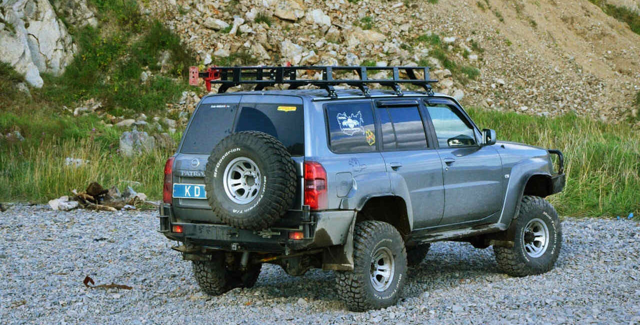 Задний силовой бампер II поколения из 430й нержавеющей стали Nissan Patrol - Силовые бамперы - NISSAN - Nissan Patrol