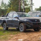 Экспедиционный багажник Mitsubishi L200 5-е поколение (на кабину). Комплектация 2 - Багажники