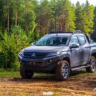 Экспедиционный багажник Mitsubishi L200 5-е поколение (на кабину). Комплектация 2 - Багажники