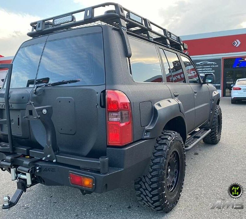 Экспедиционный багажник Nissan Patrol Y61. Комплектация 1 - Багажники
