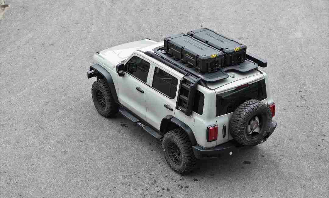 Универсальная боковая лестница к багажнику STORM Crossing Ladder - Экстерьер - JEEP