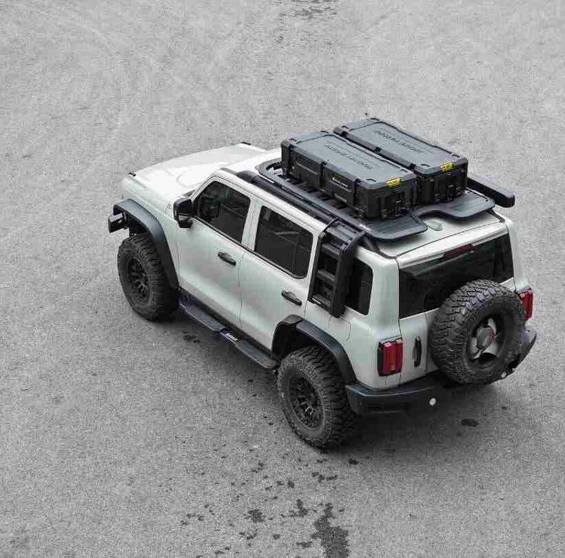 Универсальная боковая лестница к багажнику STORM Crossing Ladder - Экстерьер - JEEP