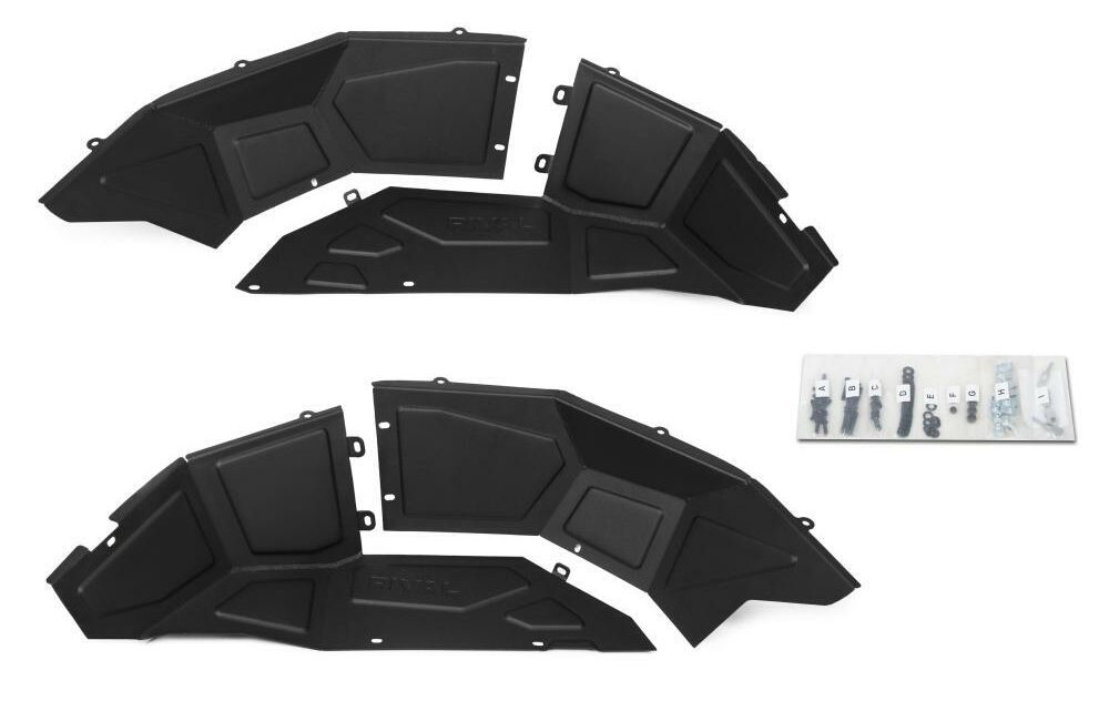 ПОДКРЫЛКИ ДЛЯ РАСШИРИТЕЛЕЙ КОЛЕСНЫХ АРОК ЗАДНИЕ RIVAL ДЛЯ JEEP WRANGLER JL 2018+ - Расширители арок - JEEP - Jeep Wrangler