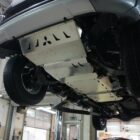 ЗАЩИТА ДНИЩА MITSUBISHI L-200, из 4х частей, алюминий 4 мм - Защита днища - MITSUBISHI - Mitsubishi L200