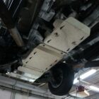ЗАЩИТА ДНИЩА MITSUBISHI L-200, из 4х частей, алюминий 4 мм - Защита днища - MITSUBISHI - Mitsubishi L200