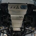 ЗАЩИТА ДНИЩА MITSUBISHI L-200, из 4х частей, алюминий 4 мм - Защита днища - MITSUBISHI - Mitsubishi L200