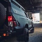 Расширители колесных арок - накладки на кузов пластиковые (комплект) - Toyota Hilux 2015 - - Расширители арок - TOYOTA - Toyota Hilux
