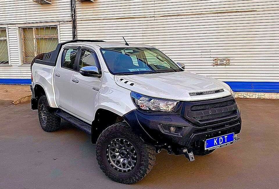 Капот композитный Катран HILUX 2015 - Силовые бамперы